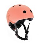 SCOOTANDRIDE - Kask S-M dla dzieci 3+ Peach