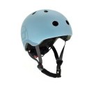 SCOOTANDRIDE - Kask S-M dla dzieci 3+ Steel