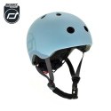 SCOOTANDRIDE - Kask S-M dla dzieci 3+ Steel