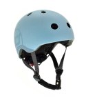 SCOOTANDRIDE - Kask S-M dla dzieci 3+ Steel