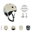 SCOOTANDRIDE - Kask XXS-S dla dzieci 1-5 lat Ash