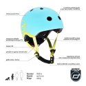 SCOOTANDRIDE - Kask XXS-S dla dzieci 1-5 lat Blueberry