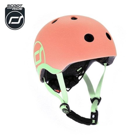 SCOOTANDRIDE - Kask XXS-S dla dzieci 1-5 lat Peach SCOOTANDRIDE - Kask XXS-S dla dzieci 1-5 lat Peach