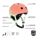 SCOOTANDRIDE - Kask XXS-S dla dzieci 1-5 lat Peach