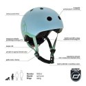 SCOOTANDRIDE - Kask XXS-S dla dzieci 1-5 lat Steel