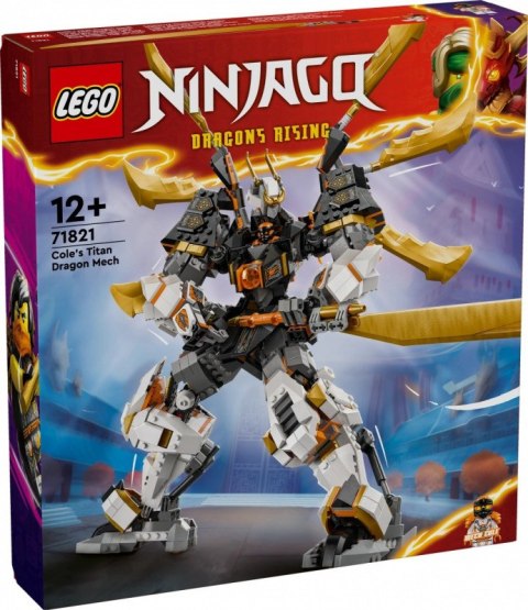 LEGO Klocki Ninjago 71821 Tytanowy smok-mech Cole'a