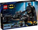 LEGO Klocki Super Heroes 76273 Figurka Batmana do zbudowania i batcykl