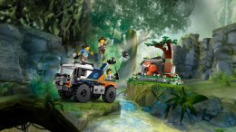 LEGO Klocki City 60426 Terenówka badacza dżungli