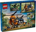 LEGO Klocki City 60437 Helikopter badaczy dżungli w bazie