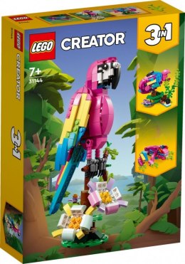 LEGO Klocki Creator 31144 Egzotyczna różowa papuga