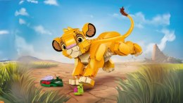 LEGO Klocki Disney Classic 43243 Król Lew - lwiątko Simba