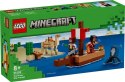 LEGO Klocki Minecraft 21259 Rejs statkiem pirackim