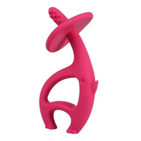 Mombella Gryzak Dancing Elephant Dark Pink Mombella Gryzak Dancing Elephant Dark Pink