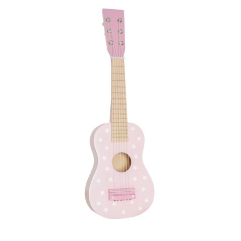 Drewniana gitara pastelowy różowy Jabadabado Drewniana gitara pastelowy różowy Jabadabado
