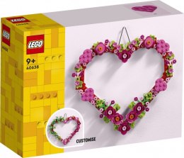 LEGO Klocki 40638 Ozdoba w kształcie serca