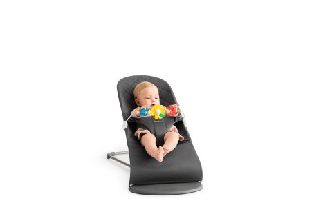 BABYBJORN - leżaczek BLISS Woven - Antracytowy + zabawka do leżaczka BALANCE Googly Eyes BABYBJORN - leżaczek BLISS Woven - Antracytowy + zabawka do leżaczka BALANCE Googly Eyes