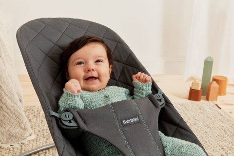 BABYBJORN - leżaczek BLISS Woven - Antracytowy + zabawka do leżaczka BALANCE Googly Eyes BABYBJORN - leżaczek BLISS Woven - Antracytowy + zabawka do leżaczka BALANCE Googly Eyes