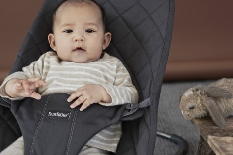 BABYBJORN - leżaczek BLISS Woven - Antracytowy + zabawka do leżaczka BALANCE Googly Eyes BABYBJORN - leżaczek BLISS Woven - Antracytowy + zabawka do leżaczka BALANCE Googly Eyes