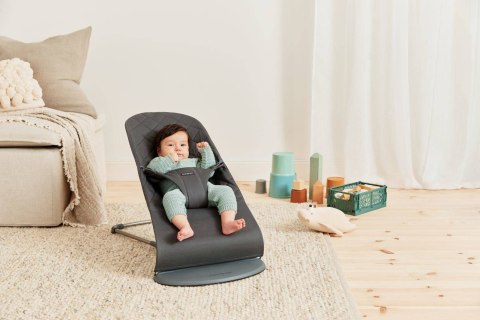 BABYBJORN - leżaczek BLISS Woven - Antracytowy + zabawka do leżaczka BALANCE Googly Eyes BABYBJORN - leżaczek BLISS Woven - Antracytowy + zabawka do leżaczka BALANCE Googly Eyes