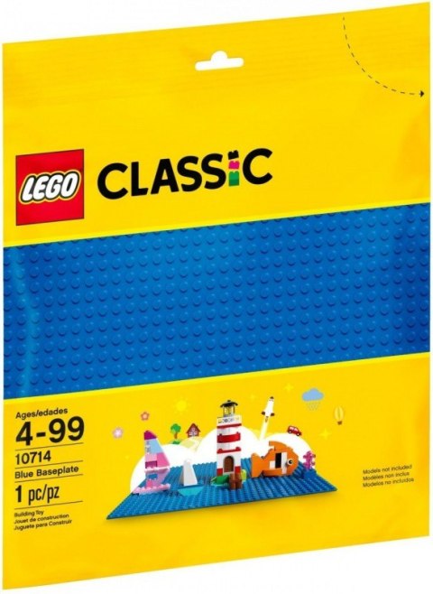 LEGO Klocki Classic 10714 Niebieska płytka konstrukcyjna