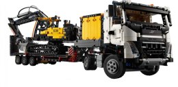 LEGO Klocki Technic 42175 Ciężarowka Volvo FMX i koparka EC230 Electric