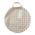 3 Sprouts Tunel do Zabawy Gingham Beige