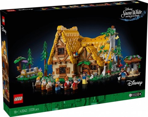 LEGO Klocki Disney Classic 43242 Chatka Królewny Śnieżki i siedmiu krasnoludków