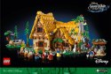 LEGO Klocki Disney Classic 43242 Chatka Królewny Śnieżki i siedmiu krasnoludków