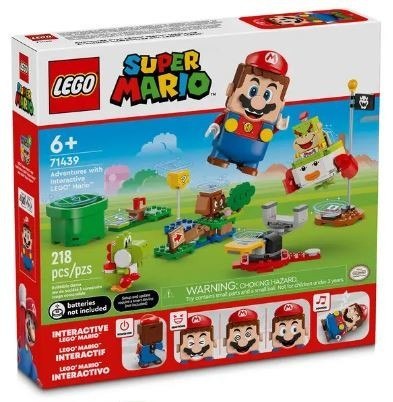 LEGO Klocki Super Mario 71439 Przygody z interaktywna figurką LEGO Mario