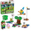 LEGO Klocki Super Mario 71440 Przygody z interaktywną figurką LEGO Luigi