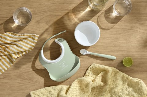 BABYBJORN - Zestaw do karmienia 3 szt. - Powder Green BABYBJORN - Zestaw do karmienia 3 szt. - Powder Green