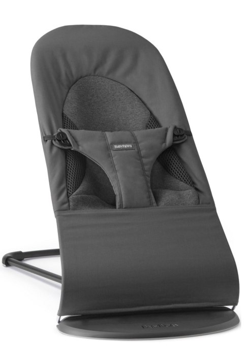 BABYBJORN - leżaczek BALANCE SOFT WOVEN/JERSEY Tri Fabric, Ciemny Szary + zabawka do leżaczka - Googly Eyes BABYBJORN - leżaczek BALANCE SOFT WOVEN/JERSEY Tri Fabric, Ciemny Szary + zabawka do leżaczka - Googly Eyes