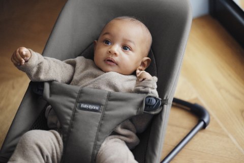BABYBJORN - leżaczek BALANCE SOFT WOVEN/JERSEY Tri Fabric, Ciemny Szary + zabawka do leżaczka - Googly Eyes BABYBJORN - leżaczek BALANCE SOFT WOVEN/JERSEY Tri Fabric, Ciemny Szary + zabawka do leżaczka - Googly Eyes