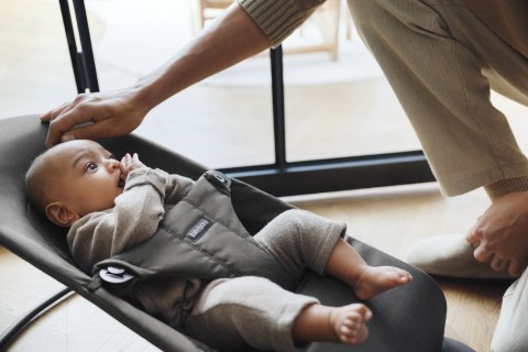 BABYBJORN - leżaczek BALANCE SOFT WOVEN/JERSEY Tri Fabric, Ciemny Szary + zabawka do leżaczka - Googly Eyes BABYBJORN - leżaczek BALANCE SOFT WOVEN/JERSEY Tri Fabric, Ciemny Szary + zabawka do leżaczka - Googly Eyes