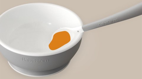 BABYBJORN - łyżeczki, 2 szt. - Light Grey BABYBJORN - łyżeczki, 2 szt. - Light Grey