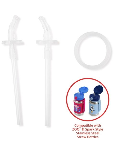 Skip Hop Zapasowe Słomki do Bidonu Stalowego 350ml Skip Hop Zapasowe Słomki do Bidonu Stalowego 350ml