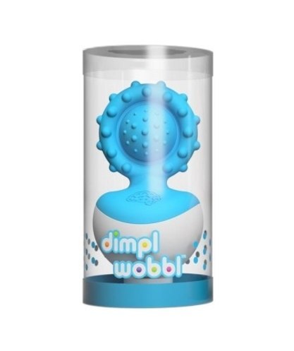 Fat Brain Toy Bąbelki Dimpl Gryzak Wańka Wstańka Niebieski Fat Brain Toy Bąbelki Dimpl Gryzak Wańka Wstańka Niebieski
