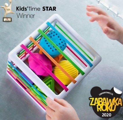 Fat Brain Toy Elastyczna Kostka InnyBin Fat Brain Toy Elastyczna Kostka InnyBin
