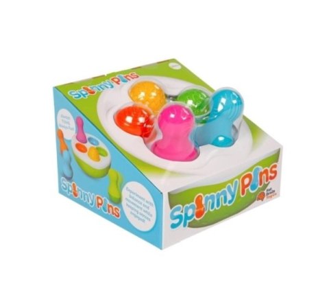 Fat Brain Toy Sorter Kolorowe Wańki Wstańki SpinnyPins Fat Brain Toy Sorter Kolorowe Wańki Wstańki SpinnyPins