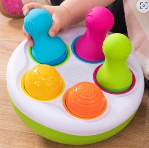 Fat Brain Toy Sorter Kolorowe Wańki Wstańki SpinnyPins Fat Brain Toy Sorter Kolorowe Wańki Wstańki SpinnyPins