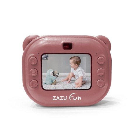 ZAZU Fun Aparat Cyfrowy dla Dzieci z Drukarką Pink ZAZU Fun Aparat Cyfrowy dla Dzieci z Drukarką Pink