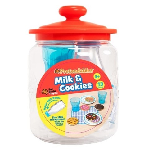 Fat Brain Toy Pretendables Zestaw Ciasteczka z Mlekiem Fat Brain Toy Pretendables Zestaw Ciasteczka z Mlekiem