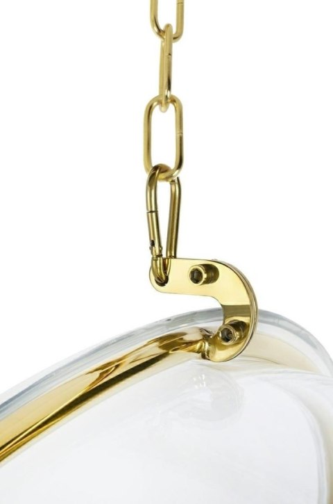 Fotel wiszący BUBBLE GOLD VELVET poduszka beżowa Fotel wiszący BUBBLE GOLD VELVET poduszka beżowa