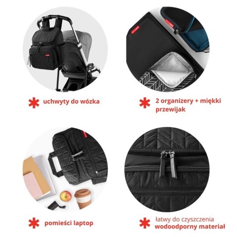 Skip Hop Torba do Wózka Plecak Forma Jet Grey Skip Hop Torba do Wózka Plecak Forma Jet Grey