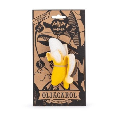 Oli & Carol Gryzak Zabawka Banan Ana Banana Oli & Carol Gryzak Zabawka Banan Ana Banana