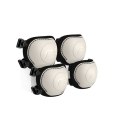 SCOOTANDRIDE - Zestaw ochraniaczy dla dzieci S Ash SCOOTANDRIDE - Zestaw ochraniaczy dla dzieci S Ash