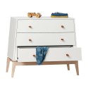 LEANDER - komoda LUNA™, biała/dębowa LEANDER - komoda LUNA™, biała/dębowa