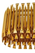 Lampa wisząca GALLIANO LONG ciemne złoto - aluminium, stal węglowa Lampa wisząca GALLIANO LONG ciemne złoto - aluminium, stal węglowa