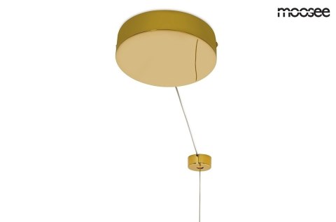 MOOSEE lampa wisząca RING LUXURY 110 złota - LED, chromowane złoto MOOSEE lampa wisząca RING LUXURY 110 złota - LED, chromowane złoto