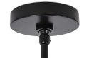Lampa wisząca PLANETARIO 10 czarna - klosze dymione Lampa wisząca PLANETARIO 10 czarna - klosze dymione